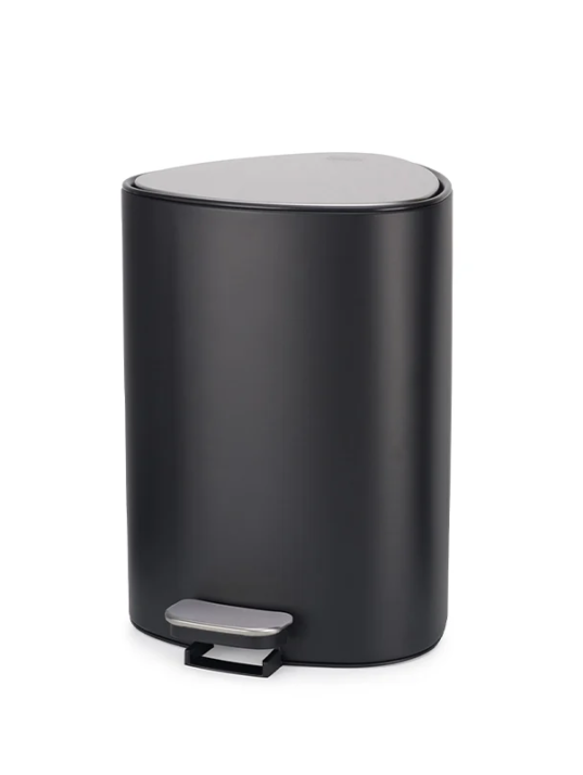 ถังขยะสแตนเลสความจุ 5 ลิตร Joseph Joseph รุ่น EasyStore สี Matt Black N70595