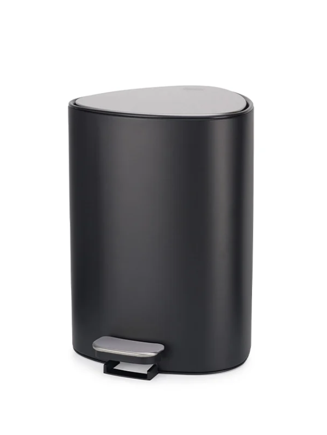 ถังขยะสแตนเลสความจุ 5 ลิตร Joseph Joseph รุ่น EasyStore สี Matt Black N70595